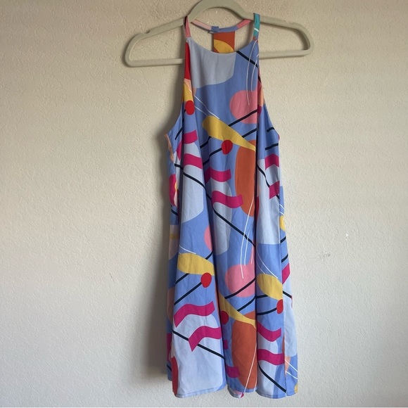 CROSBY by Mollie Burch Dresses & Skirts - NEW! Nwt Crosby by Mollie Burch Ellie Dress Blue Print Halter